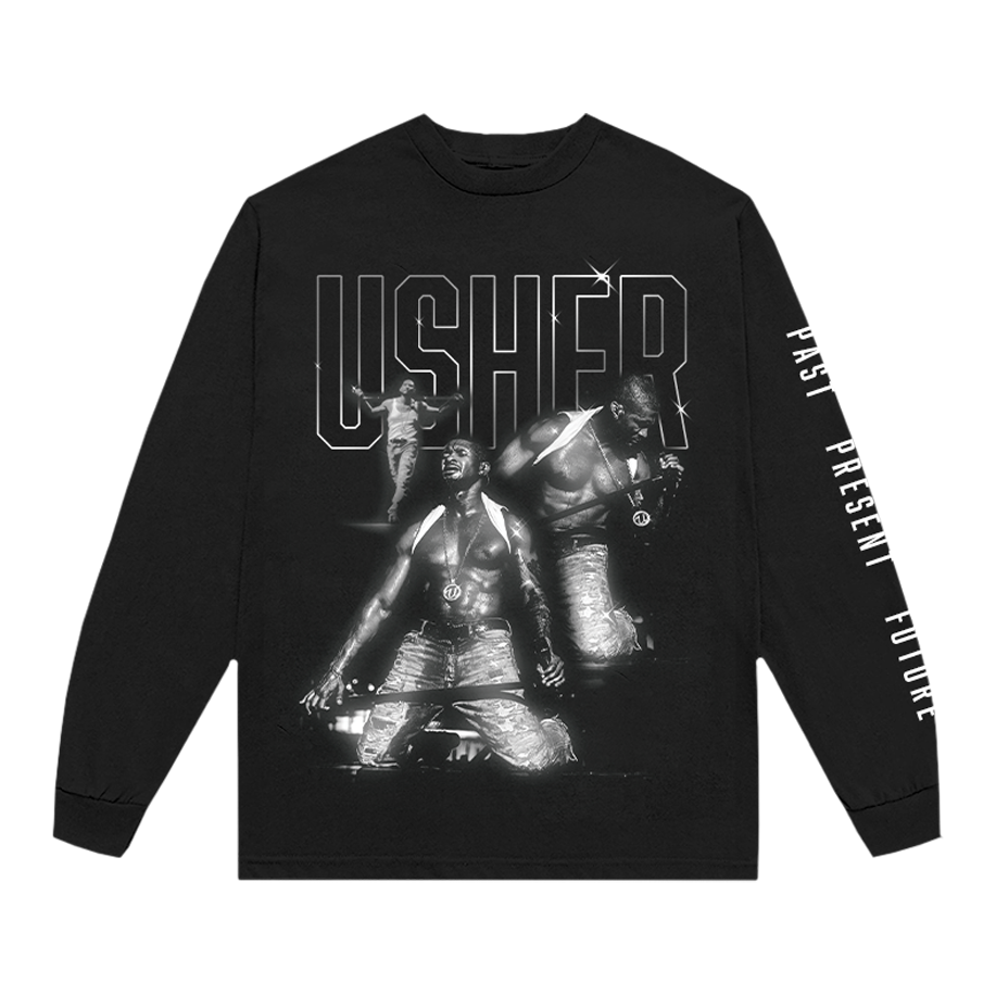 USHER DATE BACK TOUR LONG SLEEVE T-SHIRT – Usher MT