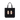 Black tote bag with 'The R&B Tour' text 
