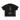 Black t-shirt with a graphic of Usher in a suit and tie, chessboard, and signature 